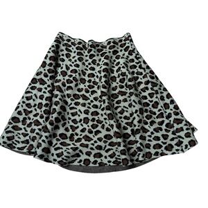 Hesperus Leopard Print Skirt